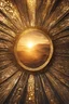 Placeholder: sunset, brilliance, texture, fascia, gold, sun themed iconography, mystical, volumetric lighting