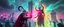 Placeholder: Epic portrait of knighted paladin vs demi-lich in tower cemetery in the style of Giger and Escher in Transparent Psychedelic Fluorescent Colors looking like a Record Cover, multidimensional depth of field, motion blur