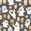 Placeholder: Cute cartoon ghosts with Choccy Milk