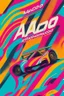 Placeholder: "I'm looking for a visually striking poster for the 'Achayo Motorsport Extravaganza.' The main focus should be a high-performance race car prominently featuring the 'Achayo' logo. The color palette should be vibrant and energetic, with dynamic elements like racing tracks or speed lines to convey motion. Include cheering crowds or spectators in the background to amplify the excitement. Use bold typography for the event name and incorporate checkered flags, racing helmets, and other motorsport-rel