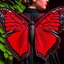 Placeholder: metal gothic red moth wings