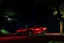 Placeholder: Ferrari Red 812 Fast, Beautiful gal, moonlight, trees calm ambience..