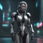 Placeholder: cyberpunk cyborg 3d ultradettagliato