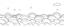 Placeholder: a series spaced curved and looping horizontal lines with paths inspired by clouds bubbles and flowers, cloud topography, whimsical cute, kawaii, black lines on white, vector lines