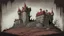 Placeholder: Vampire castle, comic style