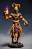 Placeholder: Action figure of Dhalsim an electric necromancer