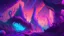 Placeholder: a psychedelic heaven, vibrant color scheme, highly detailed, sharp, romanticism cinematic, concept art, 4k, 8k, trending on art station, purple tones