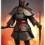 Placeholder: Guerreiro samurai afro