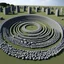 Placeholder: Million of small stones (high res photo by Ray Harryhausen) fractal Stonehenge made of many little stones, each stone is fractal