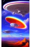 Placeholder: intergalactic very beautiful ufos rainbow futurist,mother ship pleiadian