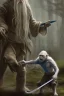 Placeholder: gandalf fight with golum