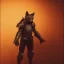Placeholder: Armor wearing Fox, character design,ultra realistic,shiny, smooth, studio quality, octane render, Surrealism, Triadic colour scheme,ambient lighting polaroid, 100mm