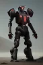 Placeholder: dark armor robot ai soldier mech dystopian scary gladiator predator monster