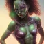 Placeholder: portrait, super hot she hulk, detailed, ultra hd