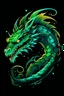 Placeholder: epic phosphorescent dragon logo