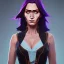 Placeholder: Portrait of a 30 year old sorceress like Emily Blunt