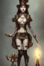 Placeholder: steampunk girl cute body