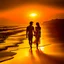 Placeholder: Amidst the beach's embrace, a youthful couple walks, love radiating effortlessly. Sunset's golden touch paints them, shadows intertwining. Her flowing dress mirrors the boundless sky, his gaze, pure devotion. Laughter mingles with waves, creating a symphony. A universe of affection resides in stolen glances, entwined fingers, smiles. Time pauses, their love the focal point. The world fades, leaving their profound connection aglow.