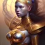 Placeholder: sango fantasy, fantasy magic, intricate, sharp focus, illustration, highly detailed, digital painting, concept art, matte, artgerm and paul lewin and kehinde wiley, masterpiece