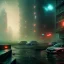 Placeholder: dead city, future, cyberpunk, robots, strange person, 8k, HDR