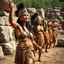 Placeholder: Female athletes among ancient Aztecs.
