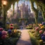 Placeholder: The garden from the film “Beauty and the Beast”