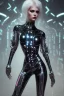 Placeholder: cyberpunk, black latex body, women, body portrai, big boobs, highlight eyes perfect, skin, tron, cyborg, perfekt sexy, real, dream, hr giger