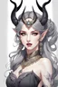 Placeholder: Beautiful woman, 8k, anime drawing style, demon ears, succubus, intricate details, highly detailed, high details, detailed portrait, masterpiece, ultra detailed, ultra quality, zoom out, don't cut off top of image, full body