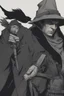 Placeholder: fantasy witch hunter man