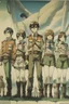 Placeholder: Attack on Titan vintage photo and 104 cadet class Julia