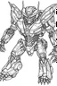 Placeholder: out line art of super transformers car robots colouring pages with white background ,skech style ,full body.only use outline,mandala style,clean line art,white background,no shadow and clear and well outlined