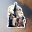 Placeholder: sticker of a church