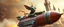 Placeholder: hairy macho gremlin octopus lizard aliens living in a hi tech marvellous hot dog rocket with a mounted sling shot, heading for venus stone castle, background motion blur and smoke swirls