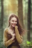 Placeholder: Beautiful smile of feminine girl in the forest in the 9AM in the morning ín 24K Resolutions, super HD, Professional PHOTOGRAPHY