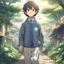 Placeholder: Image. The child used his wealth and influence to achieve major positive changes in society, such as protecting the environment and providing education and health care for all. Anime