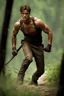 Placeholder: hot man fighting in the hunger games