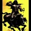 Placeholder: Death Dealer ride a horse by Frank Frazetta style