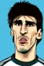 Placeholder: Alejandro Garnacho Argentine football player ,cartoon 2d