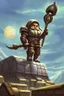 Placeholder: Moon in a dwarven mine