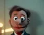 Placeholder: Room scene, muppet head with real body detective man, real photo, concept art, retro style, smooth, unreal engine 5, god lights, ray tracing, RTX, lumen lighting, ultra detail, volumetric lighting, 3d.