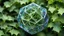 Placeholder: 1423, delightful, sensitive, confident, iridescent stellated buckyball, nocturnal, award-winning photograph, beautiful composition, intertwining ivy, delicate colour, chiascuro