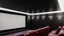 Placeholder: Generate an image of a sleek home cinema with our top-notch projectors and surround sound systems with a star-lined ceiling similar to a Rolls Royce in a high-rise penthouse