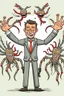 Placeholder: a happy boss with 8 arms