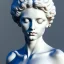 Placeholder: Greek white marble stature, full body, full of details realistic, beautiful girl, hight definition, 8k, symmetric face, perfect eyes