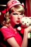 Placeholder: talor swift in hello kitty clothes