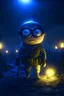 Placeholder: a minion at the frontlines in the army at night with his platoon fighting, slava ukraine, key lighting, soft lights, foggy, by steve haris, by lisa yuskavage, by serov valentin, by tarkosvky, 8 k render, detailed, cute cartoon style, very cute adorable face