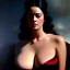 Placeholder: portrait of beautiful busty Mulán painting by Brom, oil on canvas, cinematic composition, extreme detail,cinematic composition,fit full head inside picture