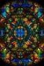 Placeholder: Stained glass window fractal style