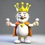 Placeholder: King cheerful 3D