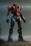 Placeholder: dark armor robot ai soldier mech dystopian scary gladiator predator monster